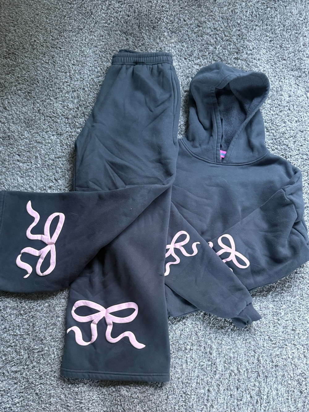 Edikted Set Hoodie & Sweatpants